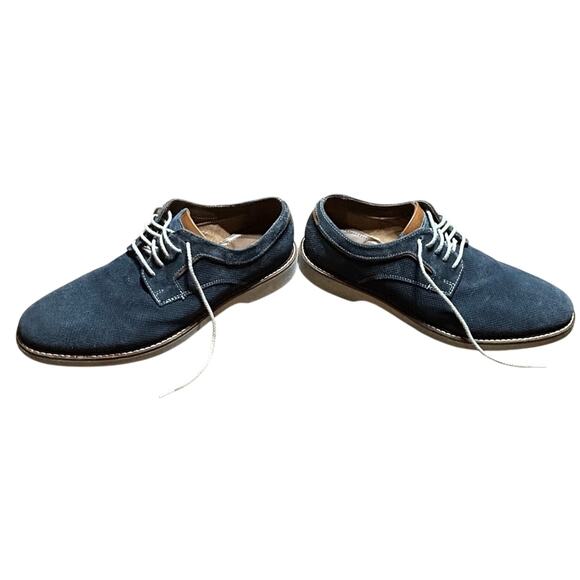 Johnston & Murphy Men\'s Dark Blue Suede Oxfords size 10M main image 9